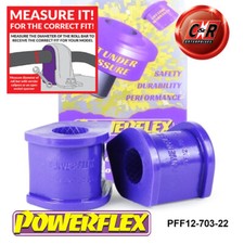 Powerflex Stabilisator Fr Stange Buchsen 22mm für Citroen C1 (2005 - 2014)