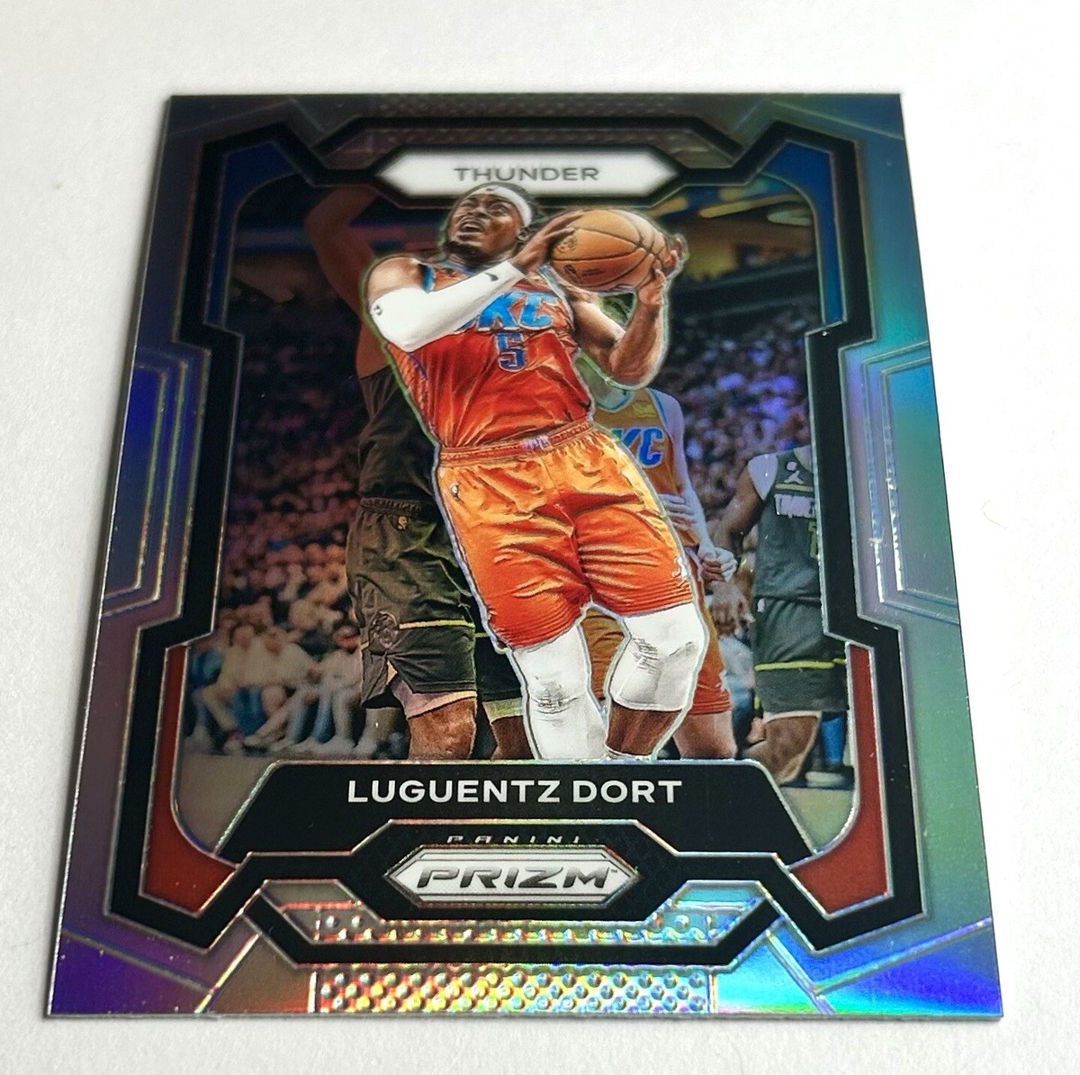 2023-24 Prizm Lu Dort Silver Holo Prizm Refractor SP #254