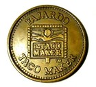 FAJARDO TACO MAKER Amusement Arcade game Token Ficha Video Juegos PUERTO RICO PR — photo 1