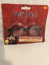 Harry Potter Glasses Black Round Frame Wizard Costume Gryffindor Wally Geek