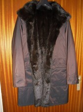 SALE: Edler Jobis Mantel mit Pelz Innenfutter, ausknöpfbar, leicht,  38-42?, NEW