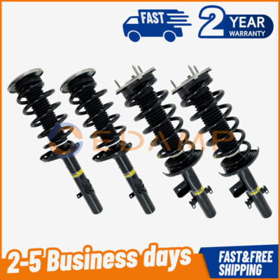 Full Set Front Rear Shock Absorbers Struts Assembly Fit Land Rover LR2 2008-2015