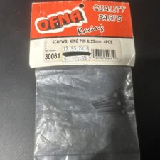 Vintage OFNA #30061 Screws, King Pin 4x25mm 4Pcs NIP