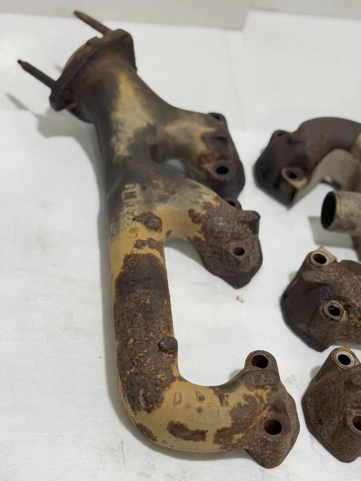 1988-1992 GMC Chevrolet S-10 4.3L V6 Blazer New Exhaust Manifold PAIR - Used OEM - Image 3 of 4