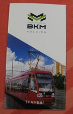BKM tram  brochure prospekt 2021 Ukraine