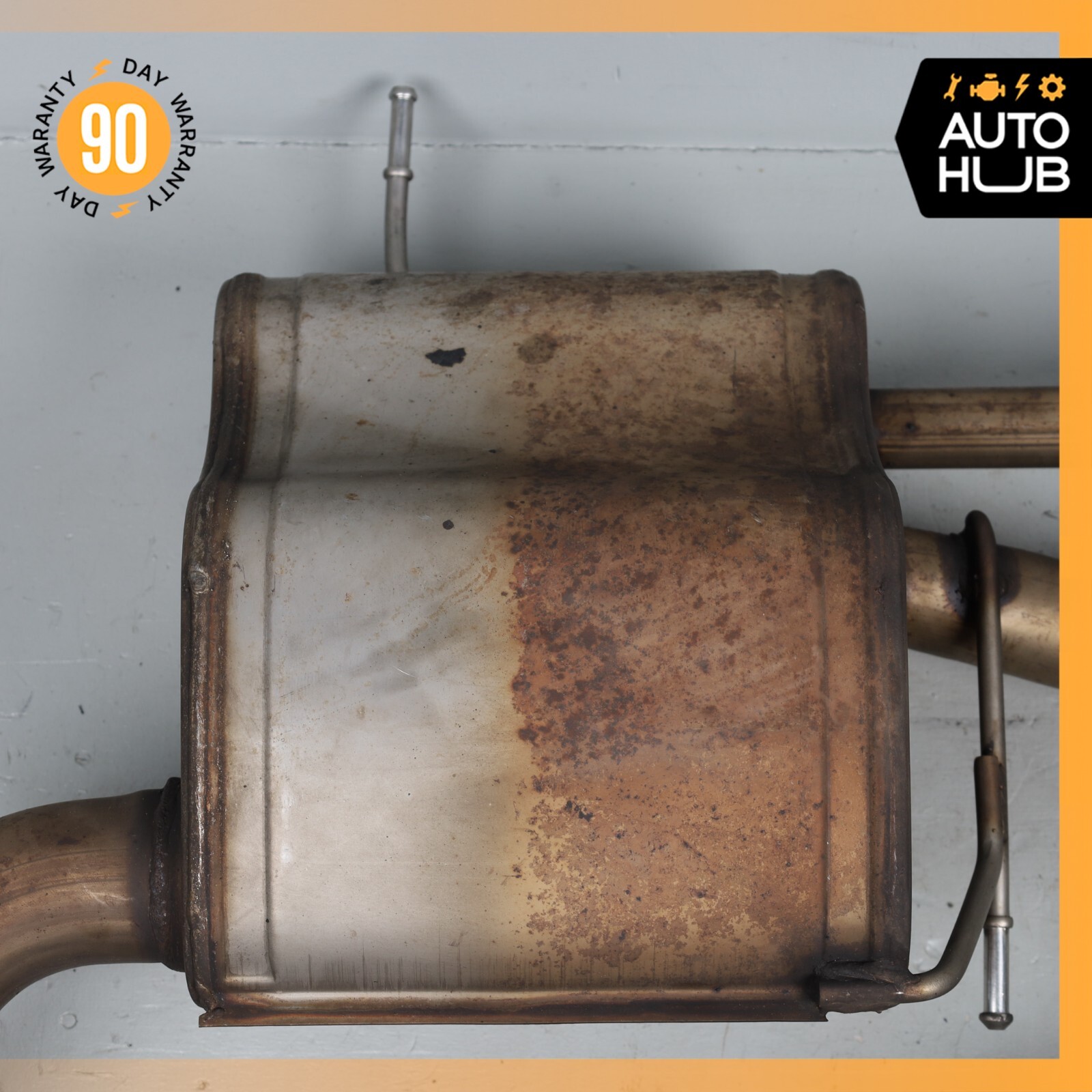 Maserati Quattroporte M139 Exhaust Mufflers Dual Tips Left & Right Side Set 74k
