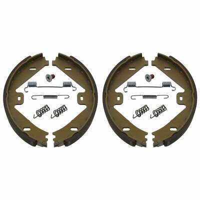 Rear Brake Shoe Set Inc Additional Parts Fits Mercedes Benz