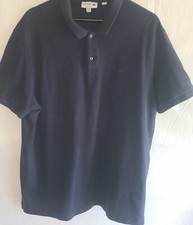 Lacoste Regular Fit Mens Size 8/XL Short Sleeve Polo Shirt Navy Blue