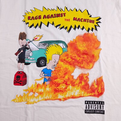 Rage Against The Machine ビーバス＆バットヘッド L Beavis Butthead