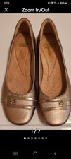 Clarks Womens Slip On Flat Loafers Size 7M
