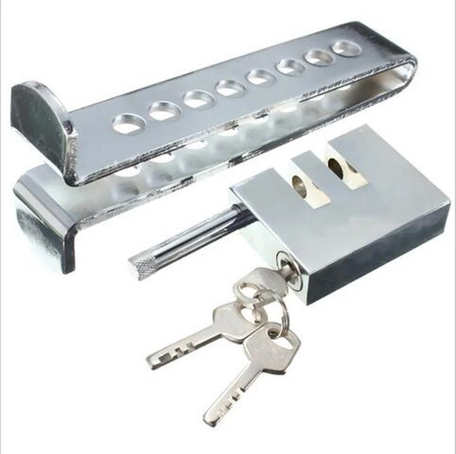 Bloqueo de pedal antirrobo para automóvil SUV de aleación de acero - asegura embrague, freno y acelerador Foto 3 de 4