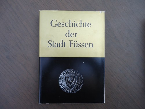 Bücher - Geschichte der Stadt Füssen - Rudibert Ettelt - gebundene Ausgabe