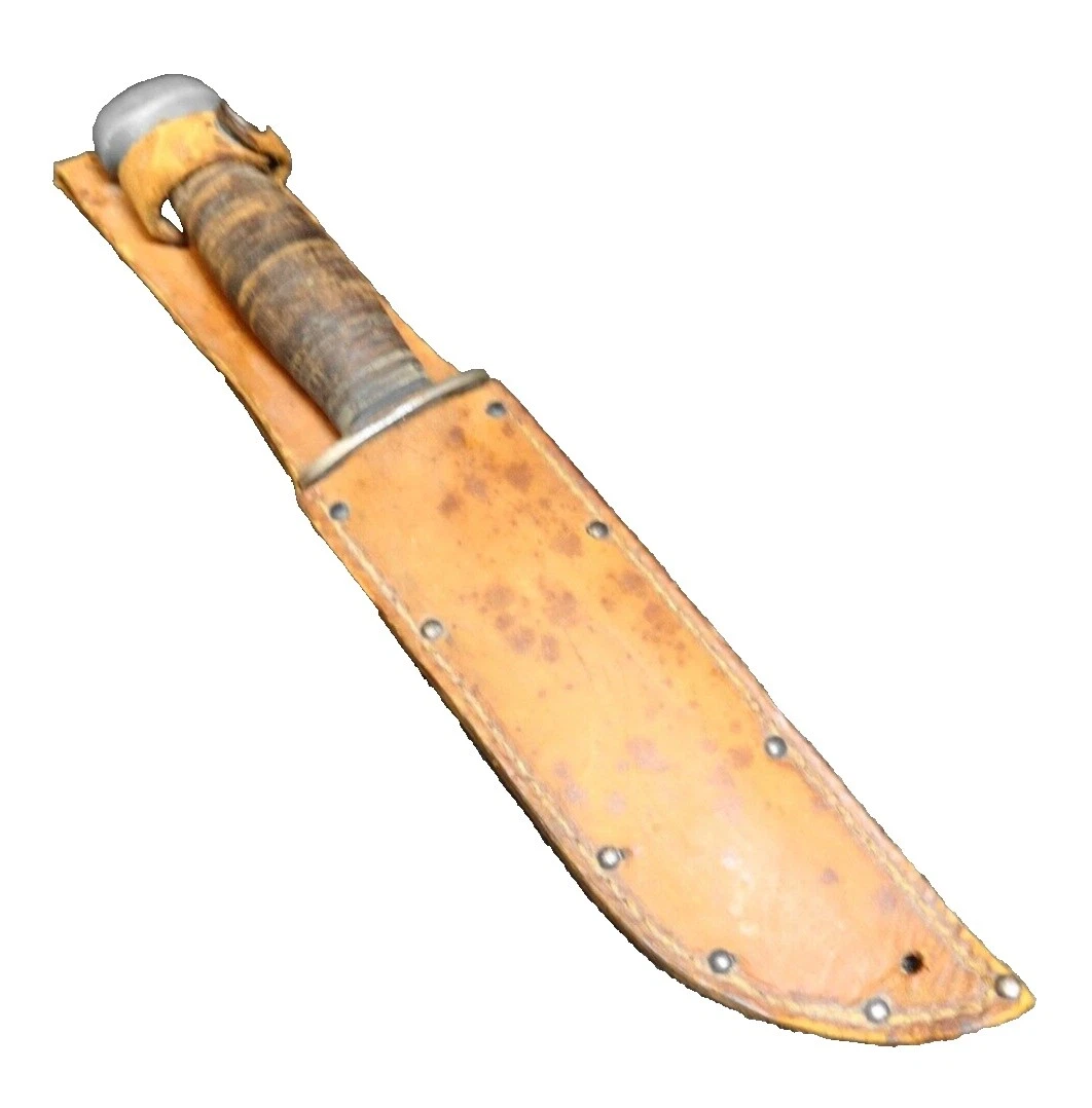 Alça de Couro Remington Caça Colecionável Vintage Facas de lâmina fixa industrializadas