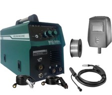 Saldatrice a filo continuo NO GAS 300A MIG-MMA elettrodo + bobina fino a 5KG