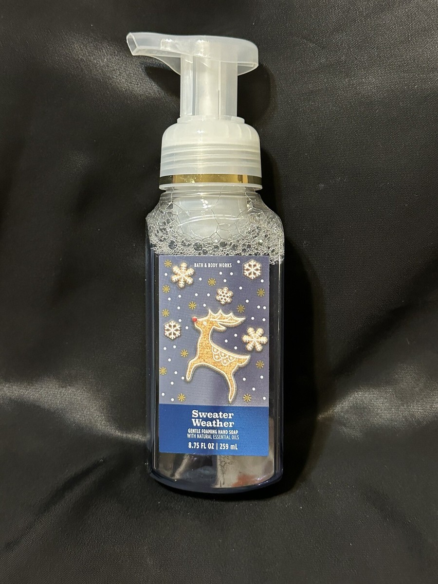 New Bath & Body Works SWEATER WEATHER Gentle Foaming Hand Soap