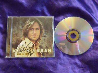 Keith Urban Handsigned Golden Road CD USA Autogramm Made in Nashville Fan Fair