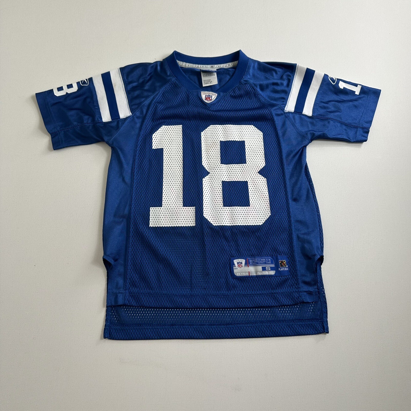 VINTAGE PEYTON MANNING INDIANAPOLIS COLTS REEBOK AUTHENTIC NFL JERSEY