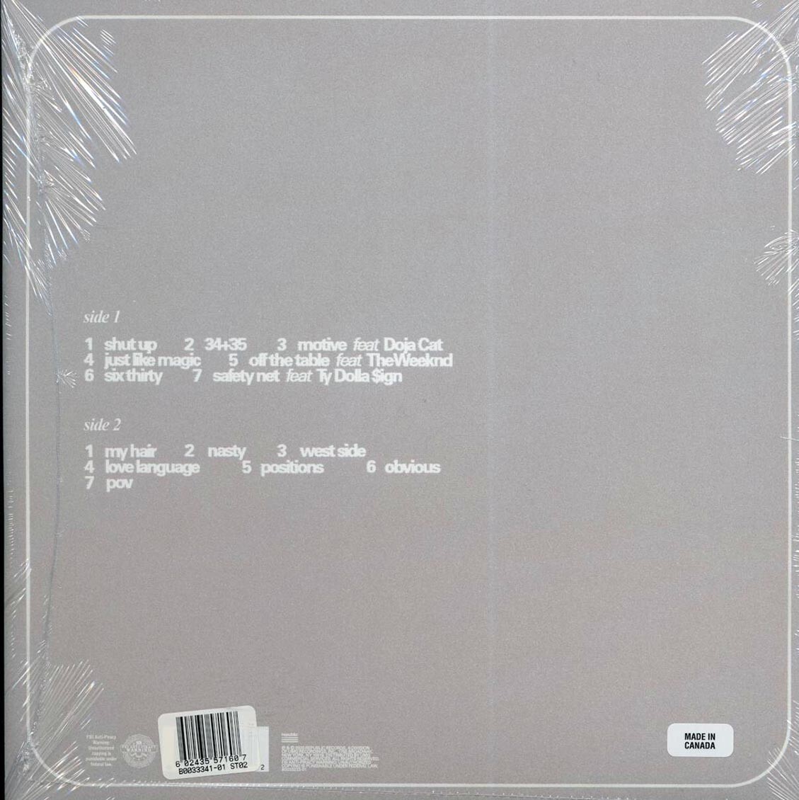 Ariana Grande - Positions [2021 Limited Spring Green] [New Vinyl