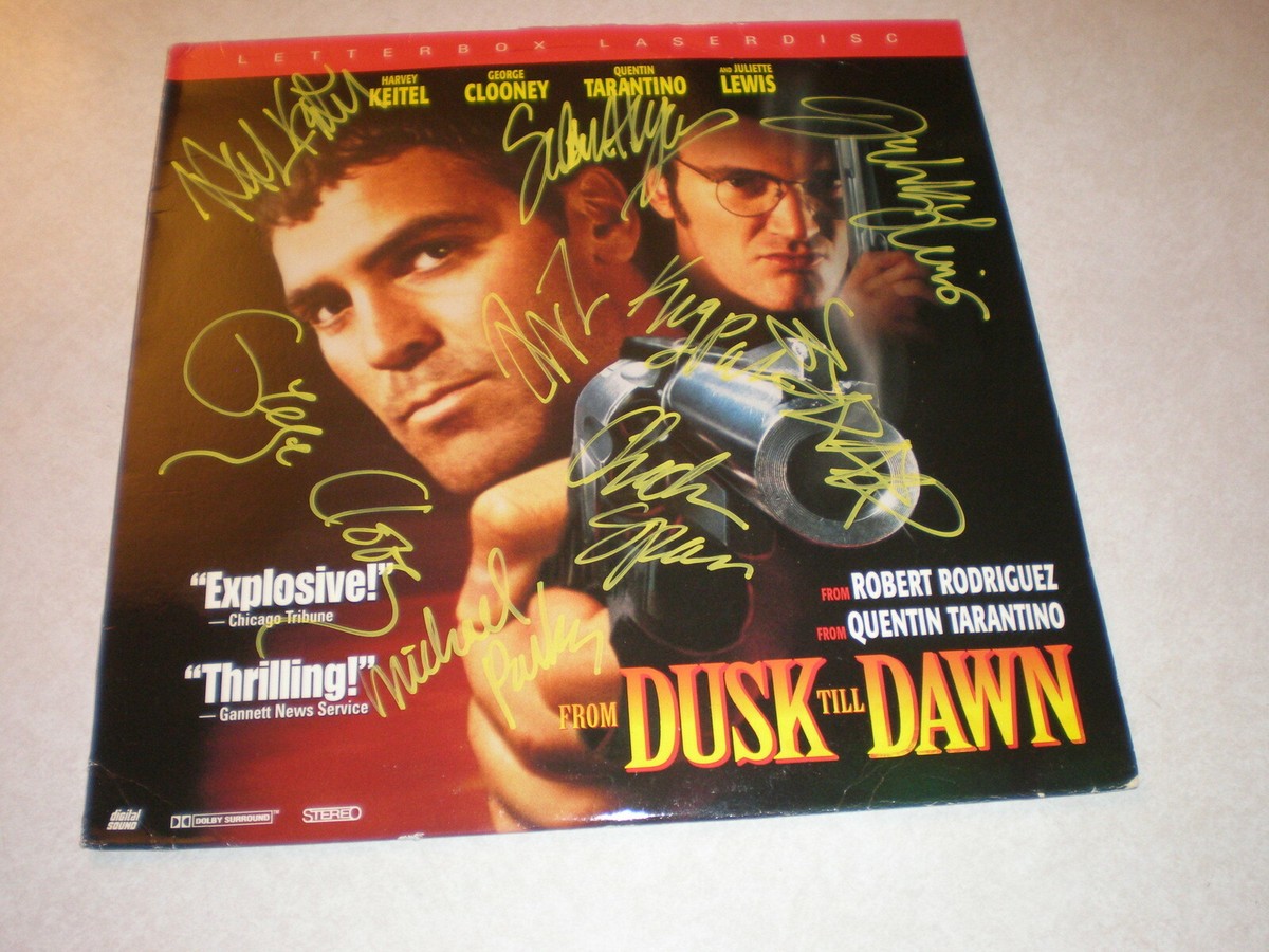 From Dusk Till Dawn LASER DISC AUTOGRAPHED | eBay