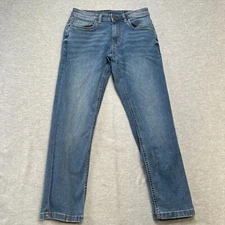 The Perfect Jean NYC Mens 28x30 (28x28) Blue Athletic Fit Jeans Stretch Denim