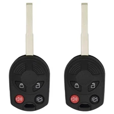 New Replacement for Ford 2012 - 2019 Remote Key 4B OUCD6000022 HU101 (2 Pack)