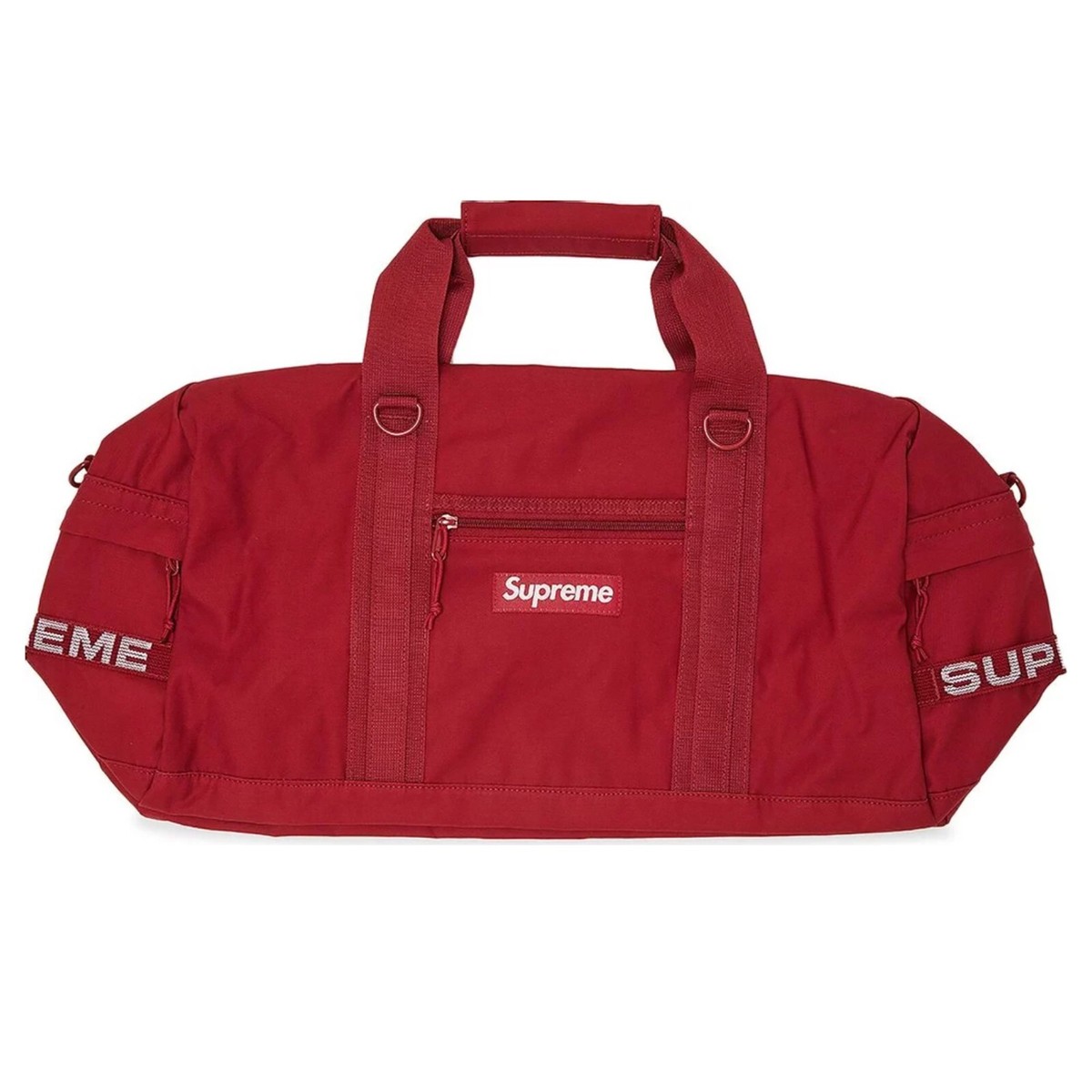 Supreme SS23 Military Field Duffle Bag Red | eBay