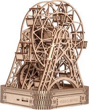 WOODEN CITY  Ferris Wheel 3D Wooden Model 3D Wooden Puzzle Working Kit
