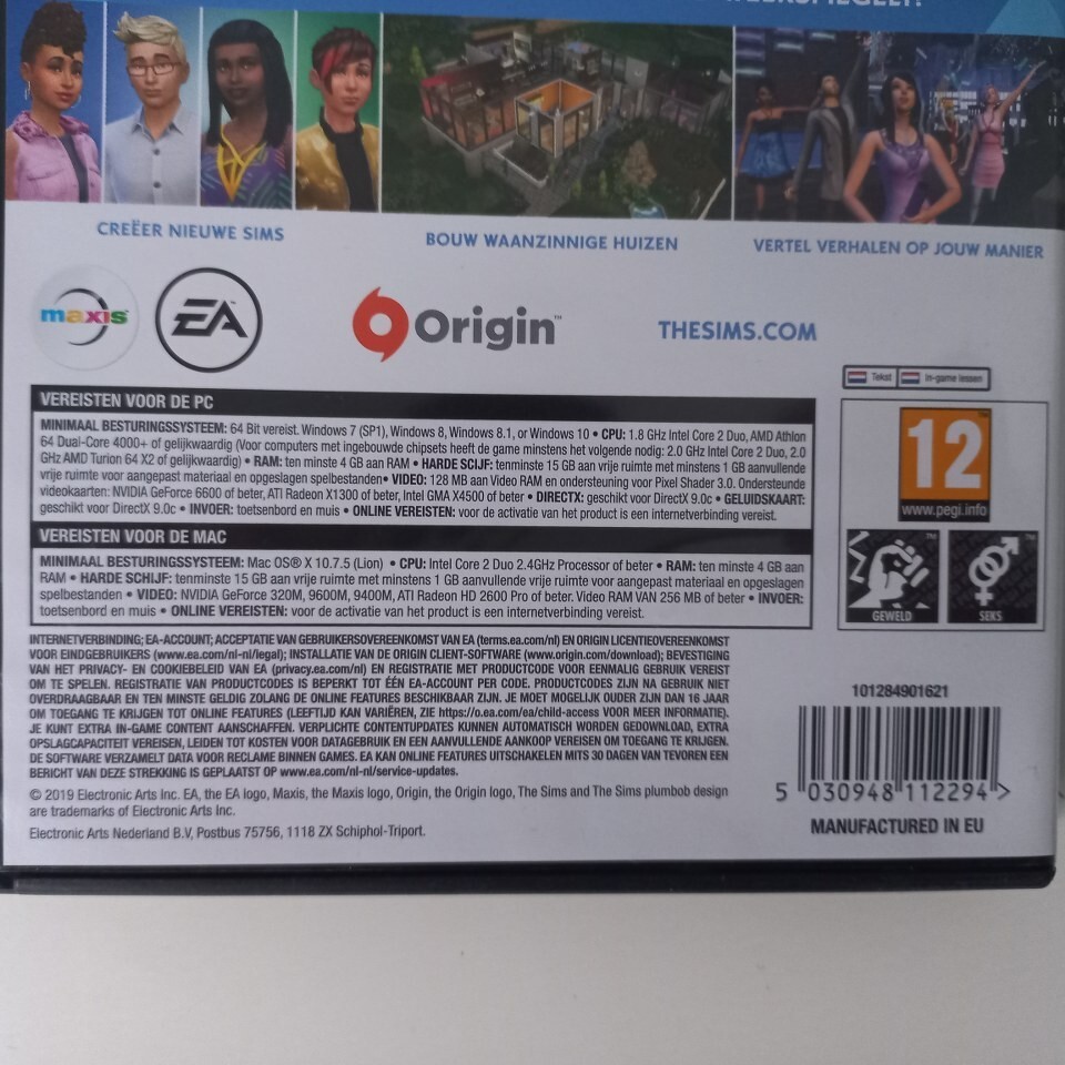 The Sims 4 NL Electronic Arts PC ENGLISH | eBay