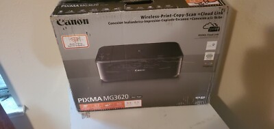 Canon PIXMA MG3620 Wireless All-In-One Inkjet Printer INK INCLUDED Black NEW