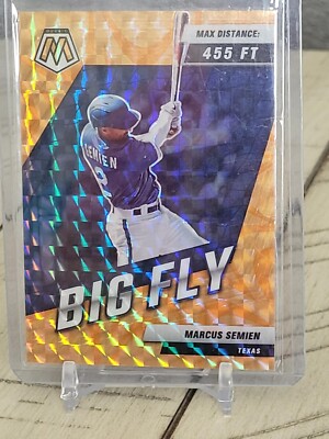 2022 Panini Mosaic Marcus Semien Big Fly Orange /99