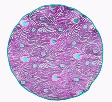 Lord R Colton Masterworks Pocket Round Venice Gray Magenta Silk - 75 Retail New