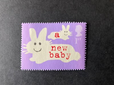 Neue Baby Briefmarke für Porto - 1. Klasse Porto - Make it special
