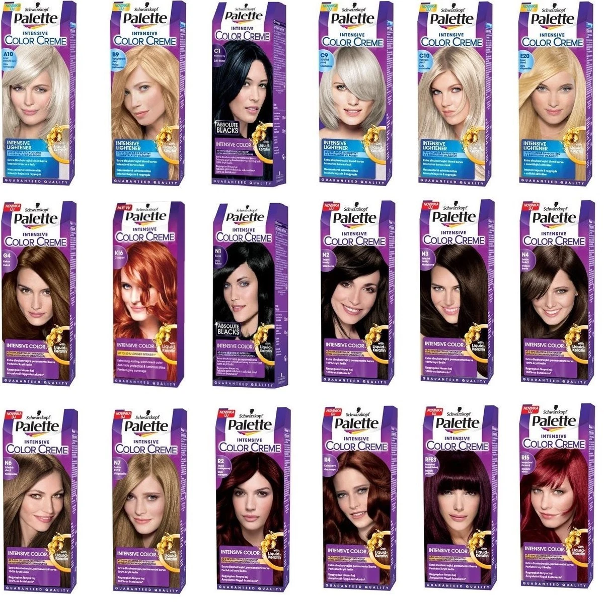Schwarzkopf palette 2024