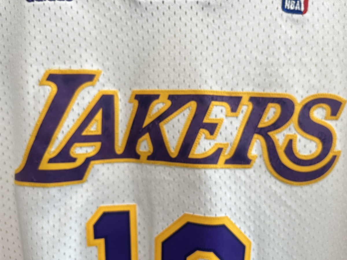 Los Angeles Lakers Jersey Sasha Vujacic 18 Adidas Men's S White