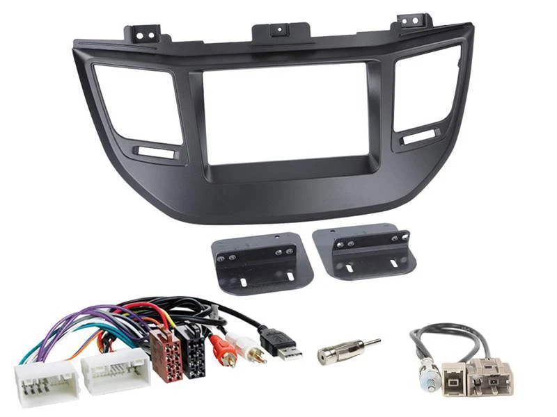 Pioneer Multimedia Autoradio Bluetooth DAB+ für Hyundai Tucson ab 2015 schwarz - Bild 2 von 4