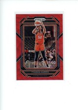 2023 Panini Prizm WNBA Basketball Tyasha Harris #102 Ruby Wave Prizm Sun