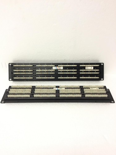 THE SIEMON COMPANY HD5 Series HD5-48B- 5E Patch Panel, WORKING, FREE SHIP, QTY - Picture 10 of 13