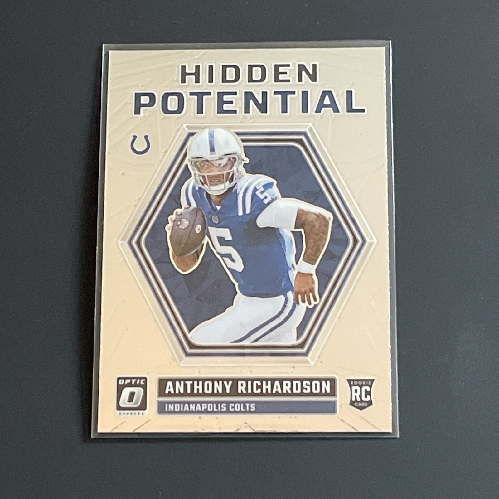 Anthony Richardson 2023 Donruss Optic Football Hidden Potential RC Rookie Colts