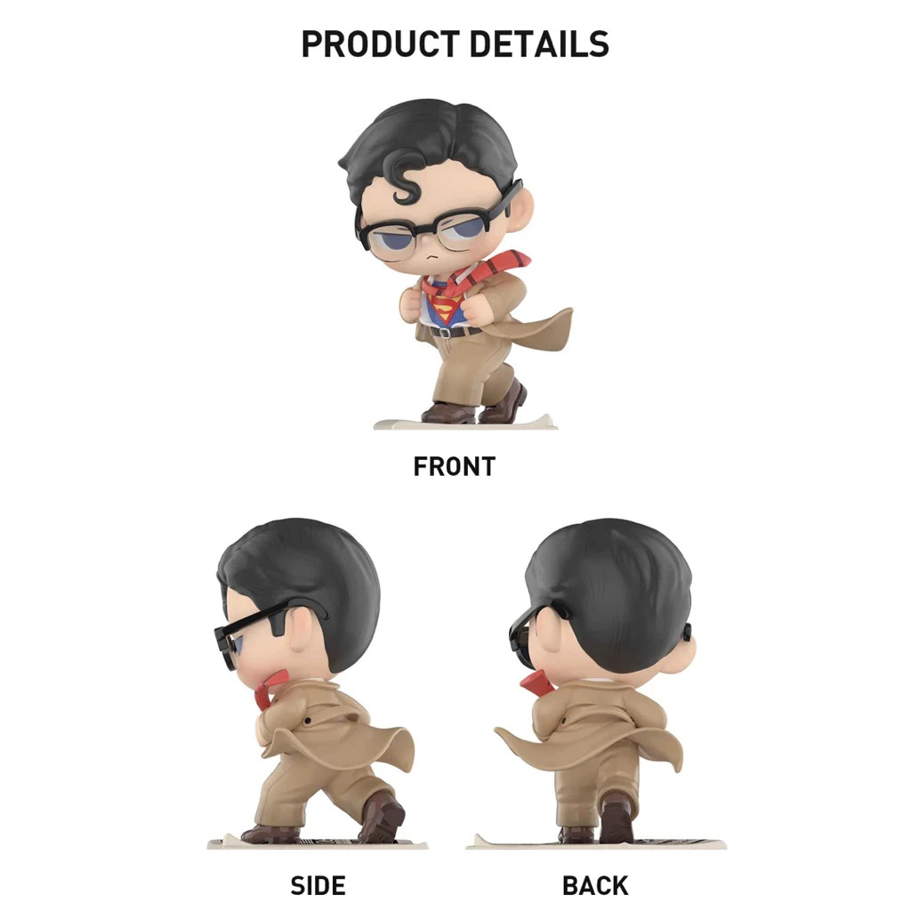 POP MART Superman KUBO Figurine Action Figure Toys Birthday Gift