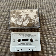 The Spirit Of Texas Official Cowboy Band Of Texas Cassette TESTED Country Folk
