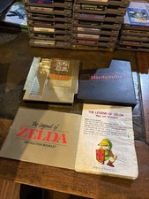 The Legend of Zelda Nintendo NES With Manual Map