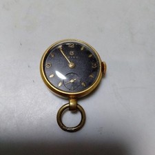 Seiko S Mark Hand-wound Pocket Watch with Skeleton Back, 1950s
