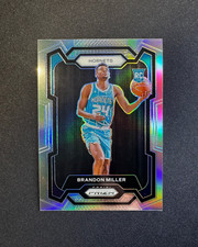 2023-24 Panini NBA Prizm Brandon Miller Silver Prizm HOLO #152 Hornets Rookie