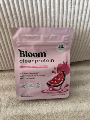 Bloom Nutrition Clear Protein - Clear Whey + Collagen Protein Blend 20g Protein