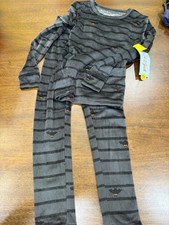 Boys Cat  Jack Halloween Fuzzy Cozy Pajama Set Size 6 NWT