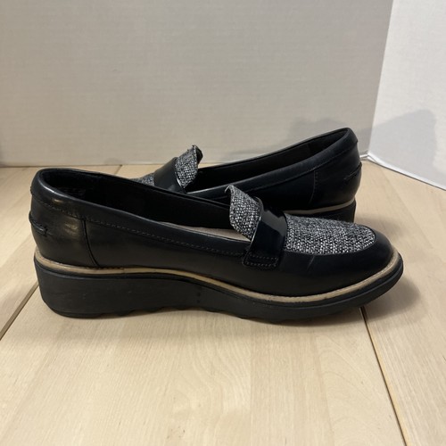 Clarks Collection Raisie Arlie Loafer Soft Cushion Flat Preppy Shoes Size 9.5 - Picture 6 of 13