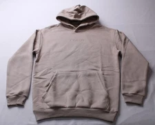 Comfrt Unisex Adult's Signature Cotton Blend Pullover Hoodie BE5 Bark Small