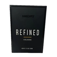 MANSCAPED "REFINED" Cologne-Eau De Toilette- 1.7 fl oz / e50 ml- Spray-MAN-BA-50