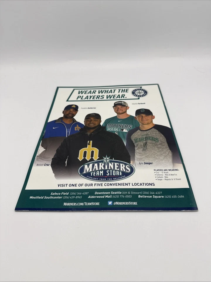 2016 KEN GRIFFEY JR. HOF COMMEMORATIVE PROGRAM BASEBALL SEATTLE MARINERS JUNIOR - Image 2 of 2