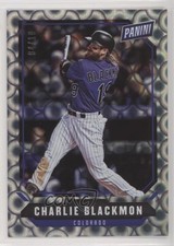 2018 Panini National Convention Pyramids 4/10 Charlie Blackmon #53 nd3
